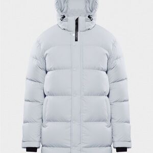 Men/Womens Light Gray Puffer Jacket